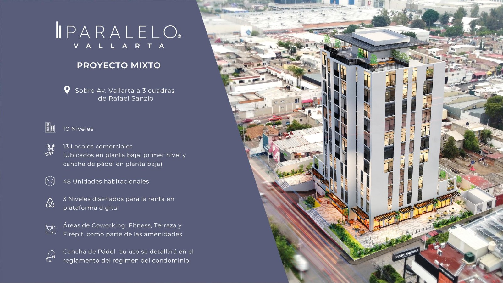 Paralelo Vallarta Zapopan Proyecto Mixto