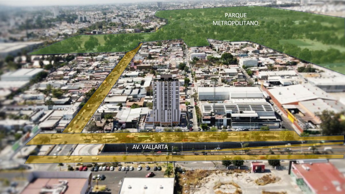 Paralelo Vallarta Ubicacion